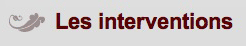 interventions