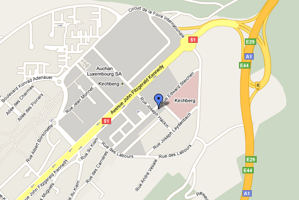 Plan Hôpital Kirchberg, Luxembourg